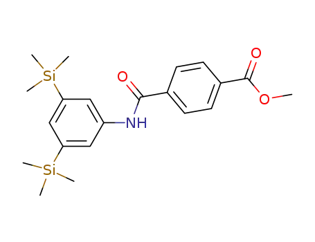 Benzoic acid, 4-[[[3,5-bis(trimethylsilyl)phenyl]amino]carbonyl]-, methyl
ester