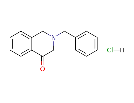 Molecular Structure of 37481-69-9 (2-BENZYL-2,3-DIHYDROISOQUINOLIN-4(1H)-ONE HYDROCHLORIDE)