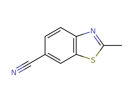 6-Benzothiazolecarbonitrile, 2-Methyl-