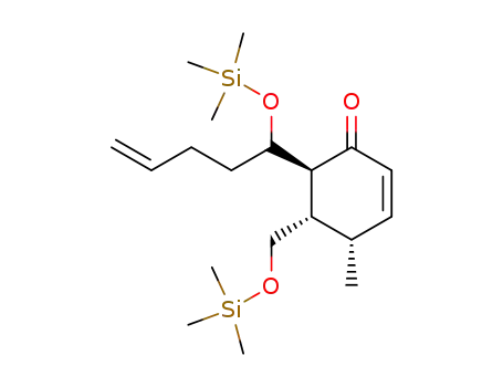(4S,5S,6S)-4-Methyl-5-trimethylsilanyloxymethyl-6-(1-trimethylsilanyloxy-pent-4-enyl)-cyclohex-2-enone