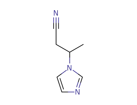 Molecular Structure of 62093-11-2 (1H-Imidazole-1-propanenitrile, b-methyl-)