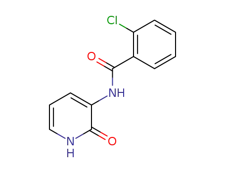 Molecular Structure of 52334-72-2 (Benzamide, 2-chloro-N-(1,2-dihydro-2-oxo-3-pyridinyl)-)