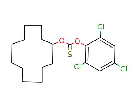 O-cyclododecyl-O'-(2,4,6-trichlorophenyl) thionocarbonate