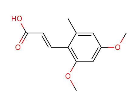 2,4-dimethoxy-6-methylcinnamic acid