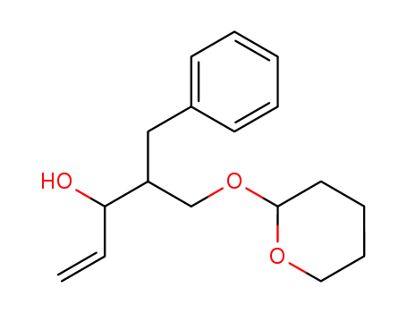 Benzenepropanol, a-ethenyl-b-[[(tetrahydro-2H-pyran-2-yl)oxy]methyl]-