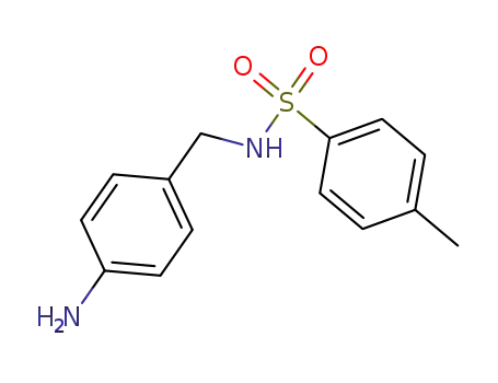 Molecular Structure of 111437-06-0 (4-[N-(p-toluenesulfonyl)aminomethyl]aniline)