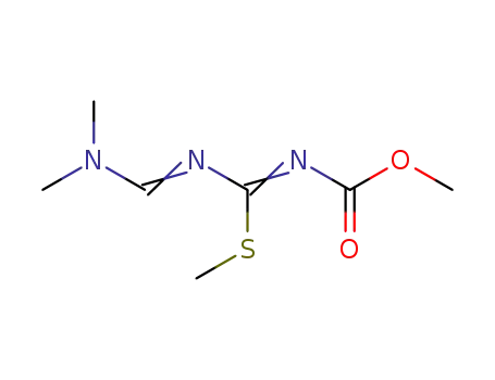 1-methoxycarbonyl-4-dimethylamino-2-thiomethyl-1,3-diazabutadiene