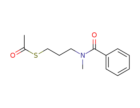 Thioacetic acid S-[3-(benzoyl-methyl-amino)-propyl] ester
