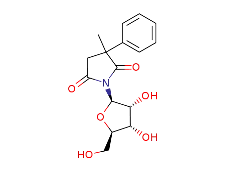 (3RS)-3-Methyl-3-phenyl-1-(β-D-ribofuranosyl)-2,5-pyrrolidindion