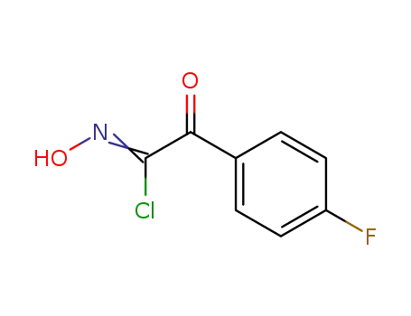 벤젠에탄이미도일 클로라이드, 4-플루오로-N-히드록시-알파-옥소-(9CI)