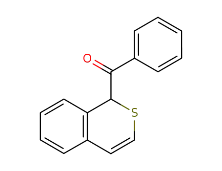 Molecular Structure of 54328-60-8 (Methanone, 1H-2-benzothiopyran-1-ylphenyl-)