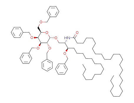 (2S,3R)-3-benzyloxy-2-(N-hexacosanoylamino)-1-(2,3,4,6-tetra-O-benzyl-α-D-galactopyranosyl)octadecane