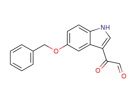3-glyoxalyl-5-(benzyloxy)indole