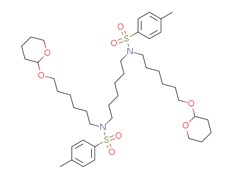 N,N'-bis<6-(2-tetrahydropyranyloxy)hexyl>-N,N'-di-p-toluenesulfonyl-1,6-hexanediamine