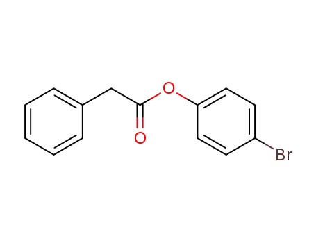 Molecular Structure of 79235-34-0 (Benzeneacetic acid, 4-bromophenyl ester)