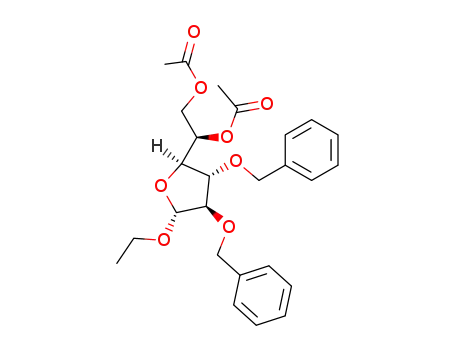 Ethyl-5,6-O-di-O-acetyl-2,3-di-O-benzyl-β-D-galactofuranosid