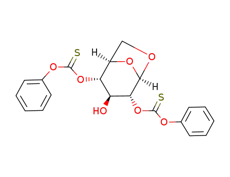 1,6-anhydro-2,4-bis-O-phenoxythiocarbonyl-D-glucose