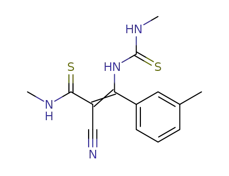 (Z)-2-Cyano-N-methyl-3-(3-methyl-thioureido)-3-m-tolyl-thioacrylamide