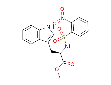 methyl ((2-nitrophenyl)sulfonyl)-D-tryptophanate