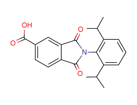 1H-Isoindole-5-carboxylic acid,
2-[2,6-bis(1-methylethyl)phenyl]-2,3-dihydro-1,3-dioxo-