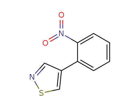Molecular Structure of 25392-15-8 (Isothiazole, 4-(2-nitrophenyl)-)