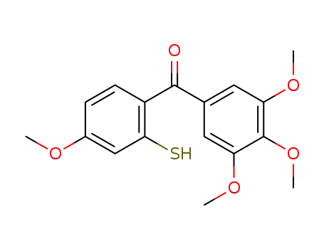 3,4,4',5-tetramethoxy-2'-mercaptobenzophenone