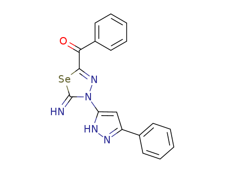 Methanone, [4,5-dihydro-5-imino-4-(5-phenyl-1H-pyrazol-3-yl)-1,3,4-selenadiazol-2- yl]phenyl-