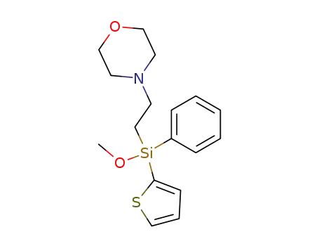 (2-Morpholinoethyl)-(2-thienyl)-phenyl-dimethoxysilan