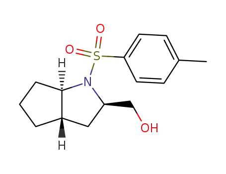 (2RS,3aSR,6aRS)-N-tosyl perhydrocyclopenta<b>pyrrole-2-methanol