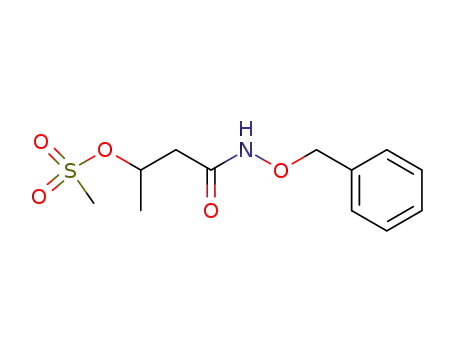 Methanesulfonic acid 2-benzyloxycarbamoyl-1-methyl-ethyl ester