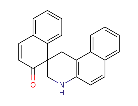 Spiro<(1,2,3,4-tetrahydro-benzo<f>chinolin)-2,1'-(1'H-naphthalin-2'-on)>