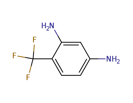 Molecular Structure of 17139-64-9 (2,4-DIAMINOBENZOTRIFLUORIDE)