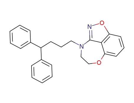 4,5-dihydro-3-(4,4-diphenylbutyl)isoxazolo<3,4,5-ef><1,4>benzoxazepine