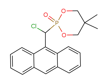 2-[anthracen-9-yl-(chloro)methyl]-5,5-dimethyl-[1,3,2]-dioxaphosphinan-2-one