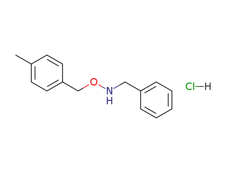 N-benzyl-O-(p-methylbenzyl)hydroxylamine hydrochloride