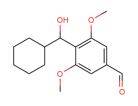 4-(cyclohexylhydroxymethyl)-3,5-dimethoxybenzaldehyde