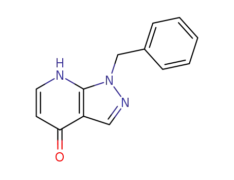 1-Benzyl-4,7-dihydro-4-oxo-pyrazolo<3,4-b>pyridin