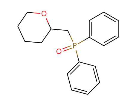 2-(Diphenyl-phosphinoylmethyl)-tetrahydro-pyran