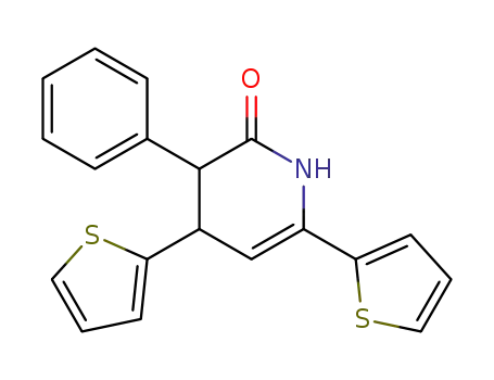 3-Phenyl-4,6-di-thiophen-2-yl-3,4-dihydro-1H-pyridin-2-one
