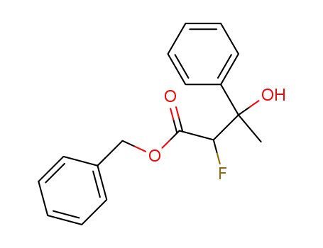 benzyl 2-fluoro-3-hydroxy-3-phenylbutanoate