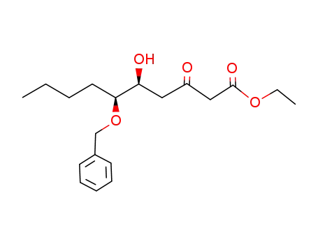 ethyl (5S<sup>*</sup>,6S<sup>*</sup>)-6-benzyloxy-5-hydroxy-3-oxodecanoate
