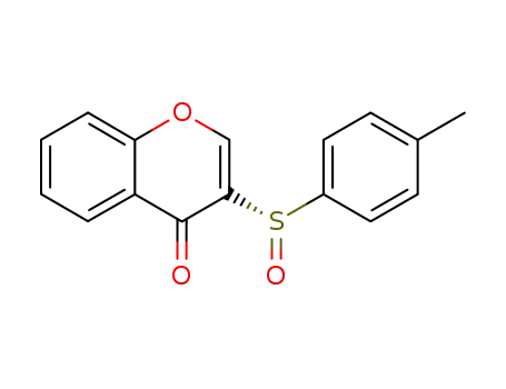(S)-(-)-3-<(4-Methylphenyl)sulphinyl>-4H-1-benzopyran-4-one