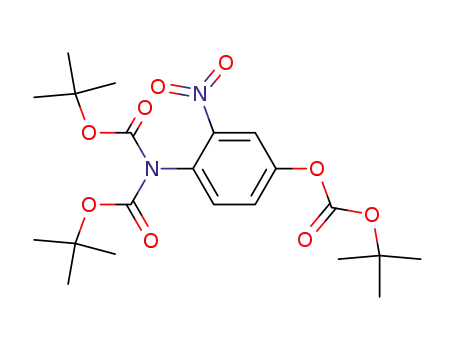 N,N-di-tert-butoxycarbonyl-4-(tert-butoxycarbonyloxy)-2-nitroaniline