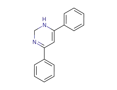 Molecular Structure of 46898-00-4 (Pyrimidine, 1,2-dihydro-4,6-diphenyl-)
