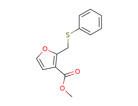Methyl 2-[(phenylsulfanyl)methyl]furan-3-carboxylate