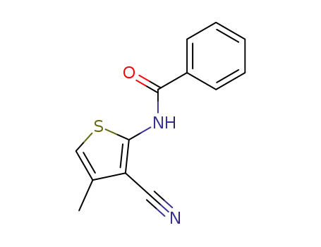 2-benzamido-3-cyano-4-methylthiophene