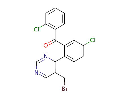 Methanone,
[2-[5-(bromomethyl)-4-pyrimidinyl]-5-chlorophenyl](2-chlorophenyl)-