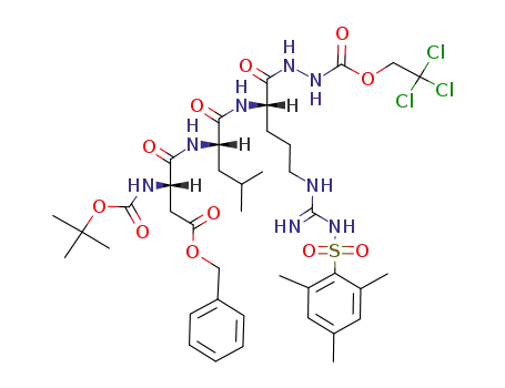 Boc-Asp(OBzl)-Leu-Arg(Mts)-NHNH-Troc