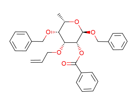 benzyl 3-O-allyl-2-O-benzoyl-6-deoxy-α-L-talopyranoside