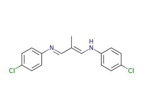 Benzenamine,
4-chloro-N-[3-[(4-chlorophenyl)amino]-2-methyl-2-propenylidene]-